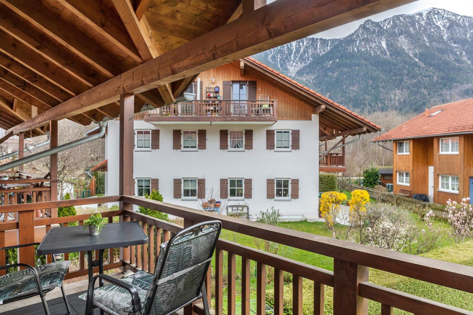 Ferienwohnung Fuchsbau Oberau  Dış mekan fotoğraf